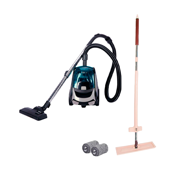 Пилосос - ROYALS Berg GT-1604 + Швабра ледащо - Cleaner 360