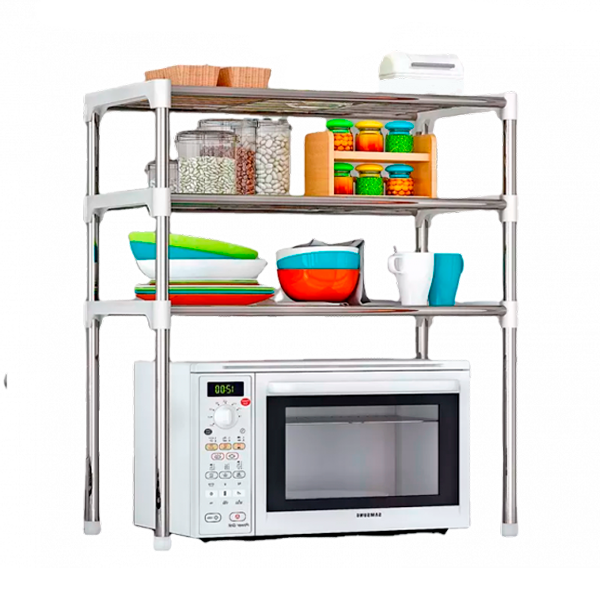 Полиця - органайзер для мікрохвильової печі - Multifunctional storage rack